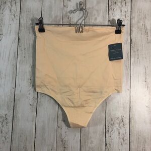 Essentials by Tummy Tank Seamless High Waist Thong NWT L/XL
